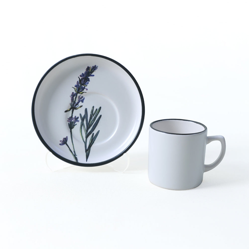 Flower Garden Nordic Coffee Set 12 Pieces 6 Person