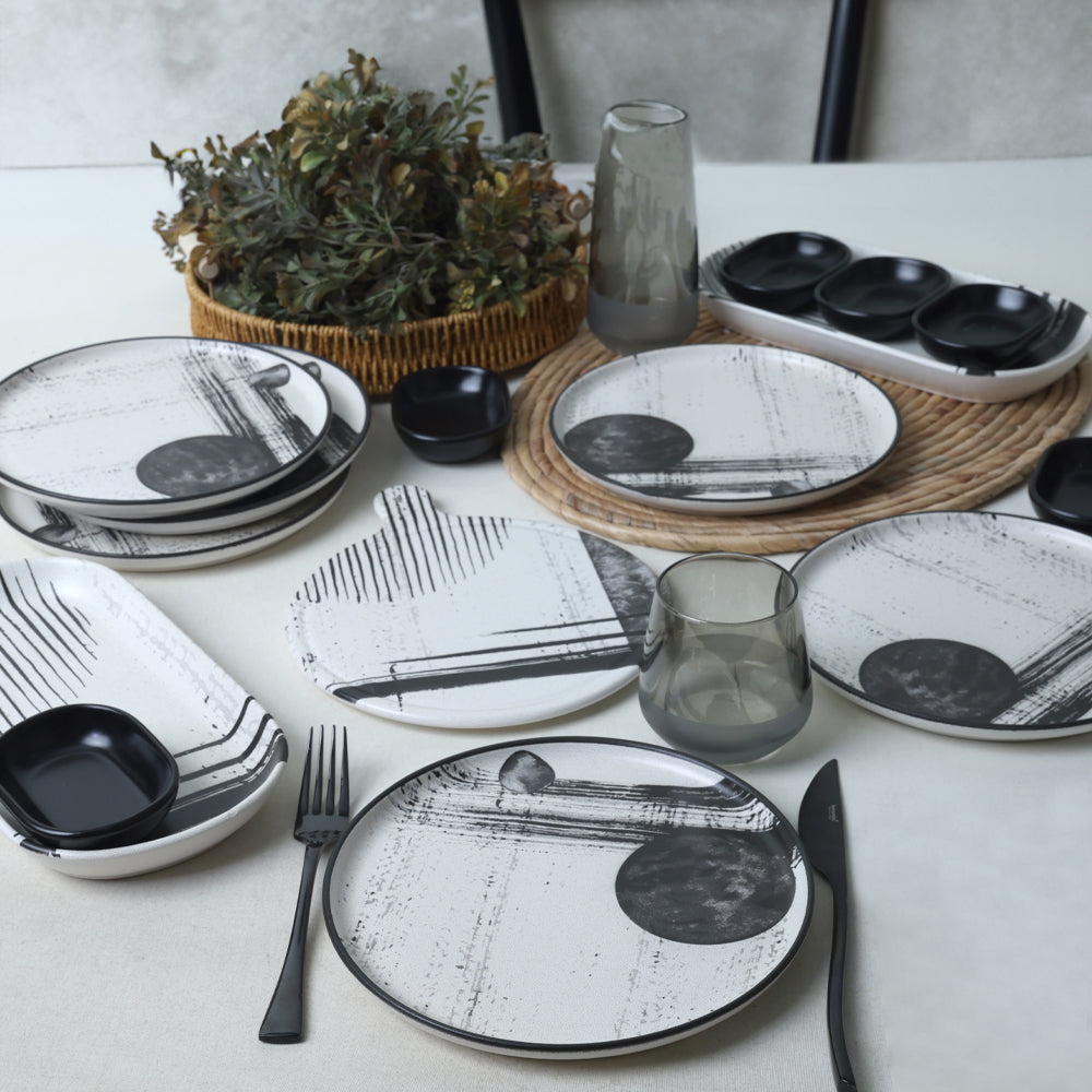 Shadowy Breakfast Set 15 Pieces for 6 People