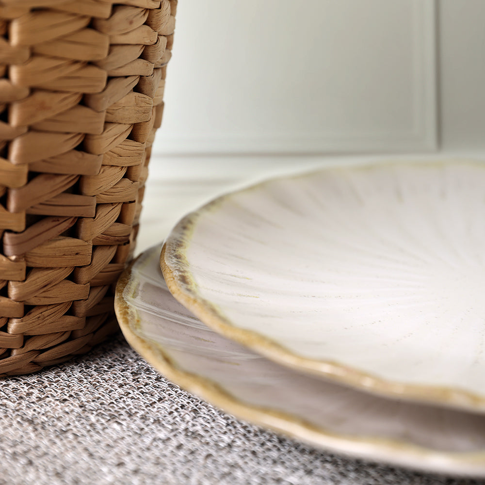 Keraart Rustic Sirius Cake Plate 22 Cm 6 Pieces