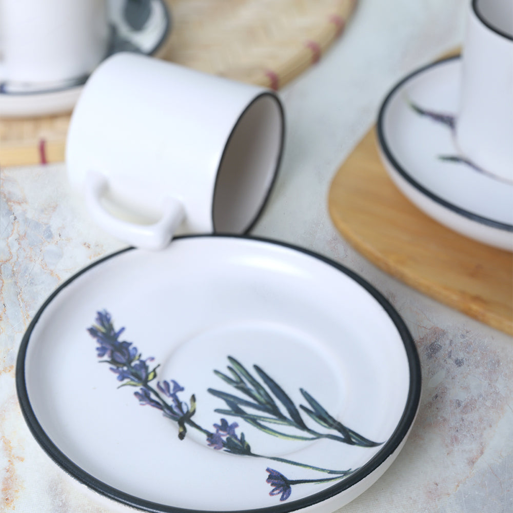 Flower Garden Nordic Coffee Set 12 Pieces 6 Person