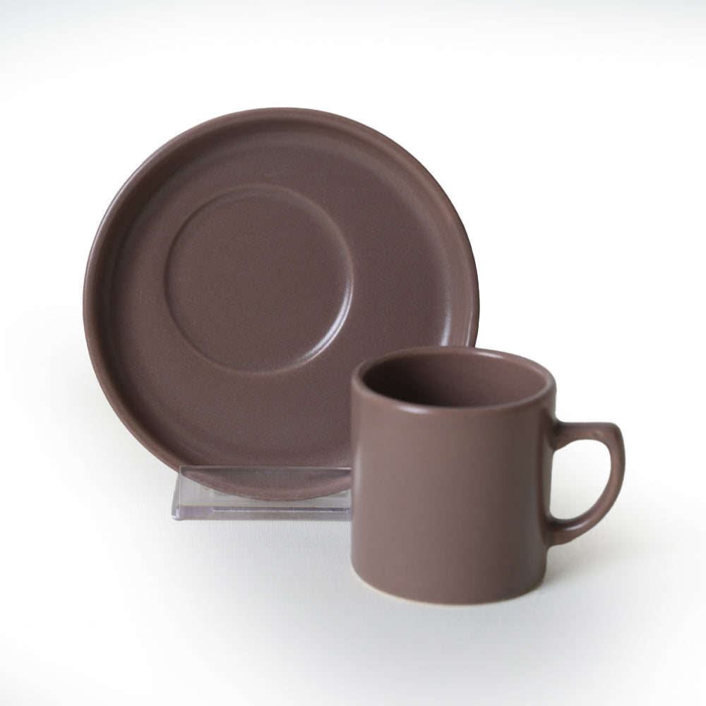 Brown Mix Coffee Set 12 Pieces 6 Person