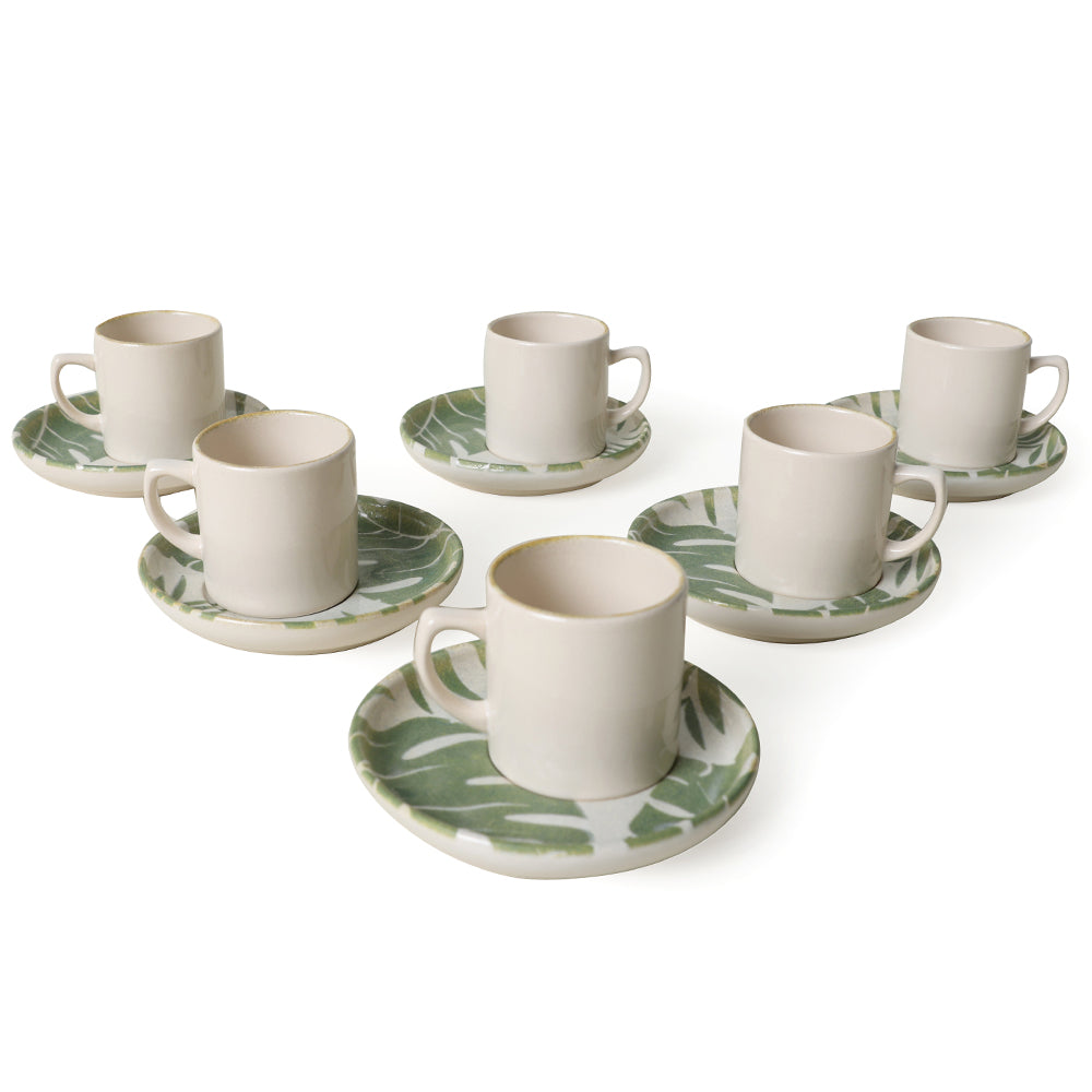 Forest Nordic Coffee Set 12 Pieces 6 Person