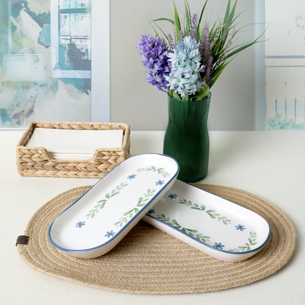 Daphne Noyan Boat Plate 26 Cm 2 Pieces