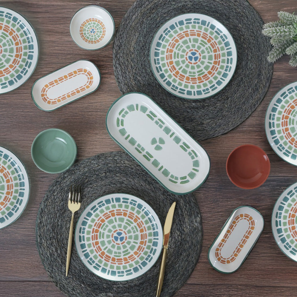 Ethnic Breakfast Set 13 Pieces for 6 People
