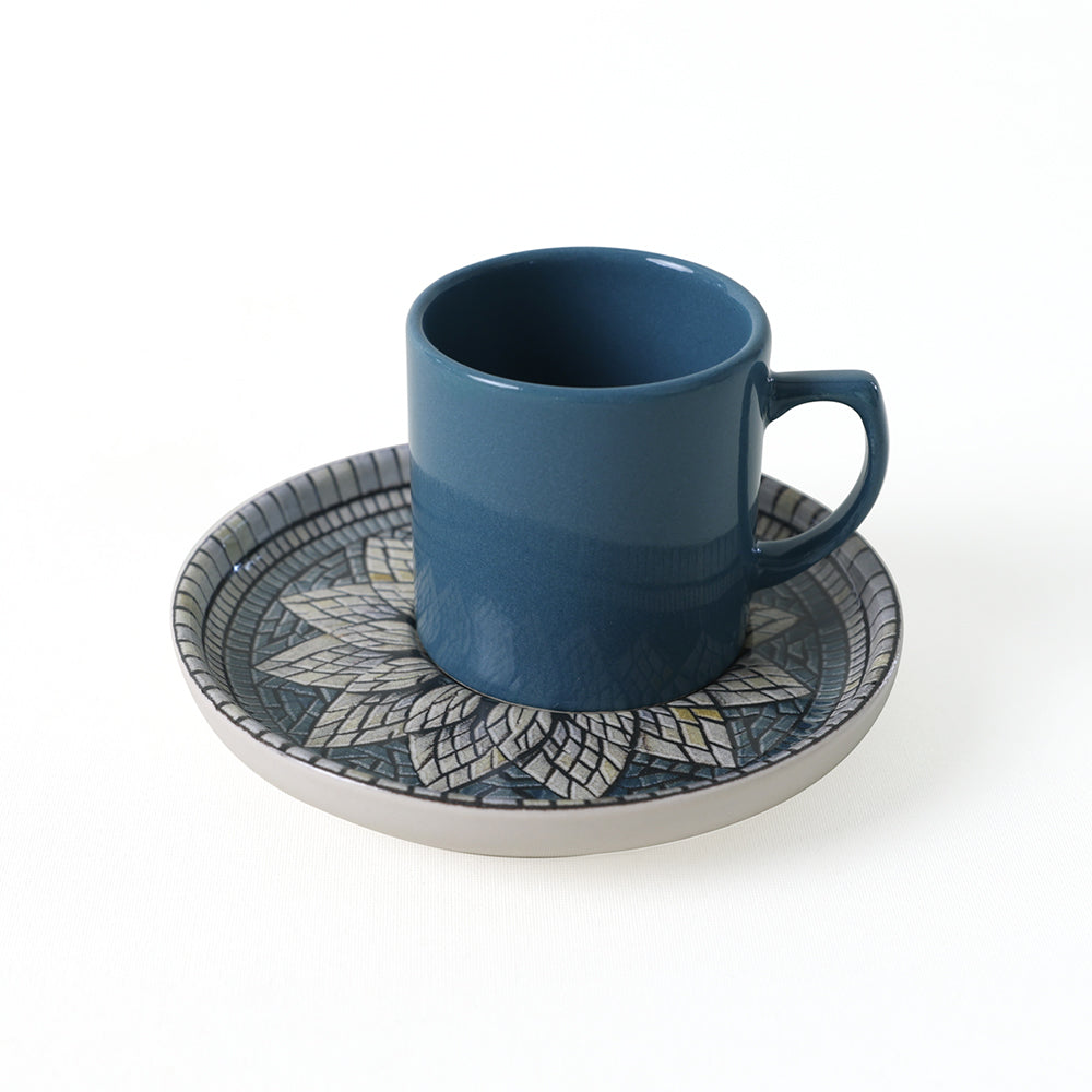 Mosaic Marvels Coffee Set 12 Pieces 6 Person