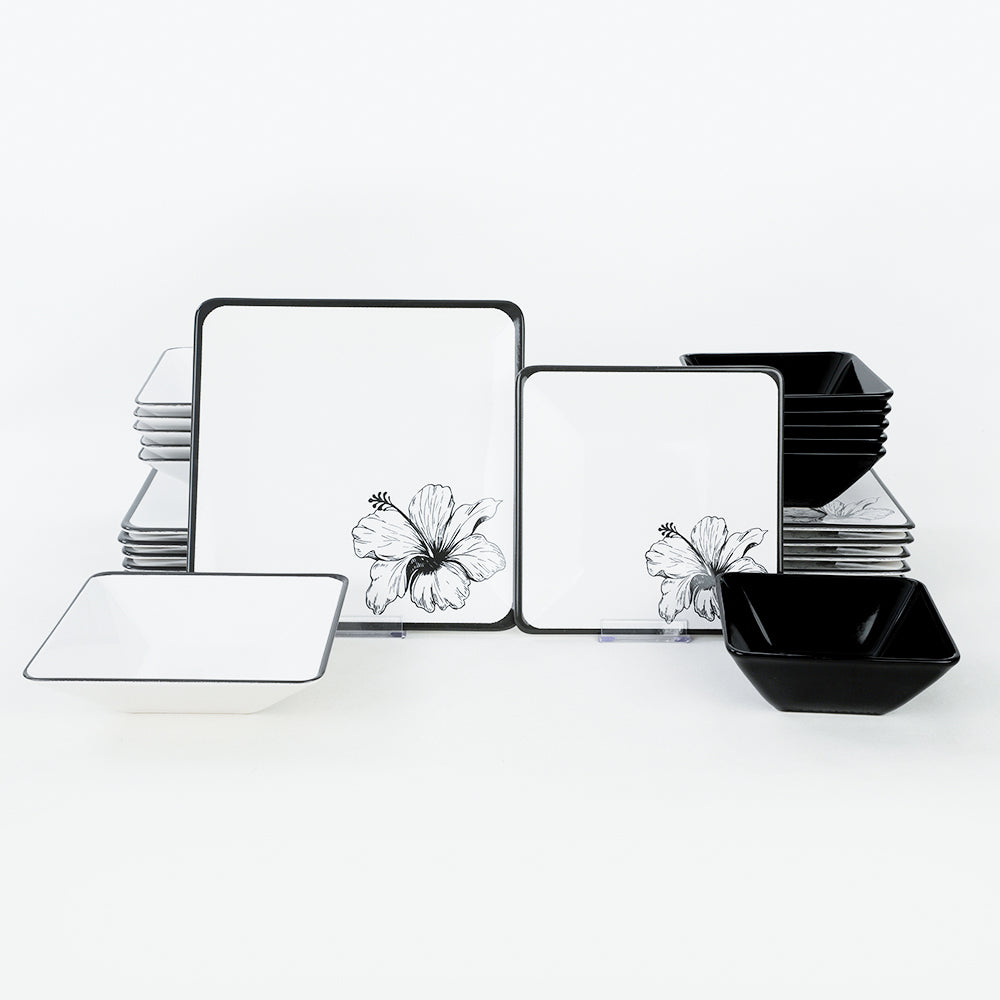 Lotus Dinner Set 24 Pieces for 6 People