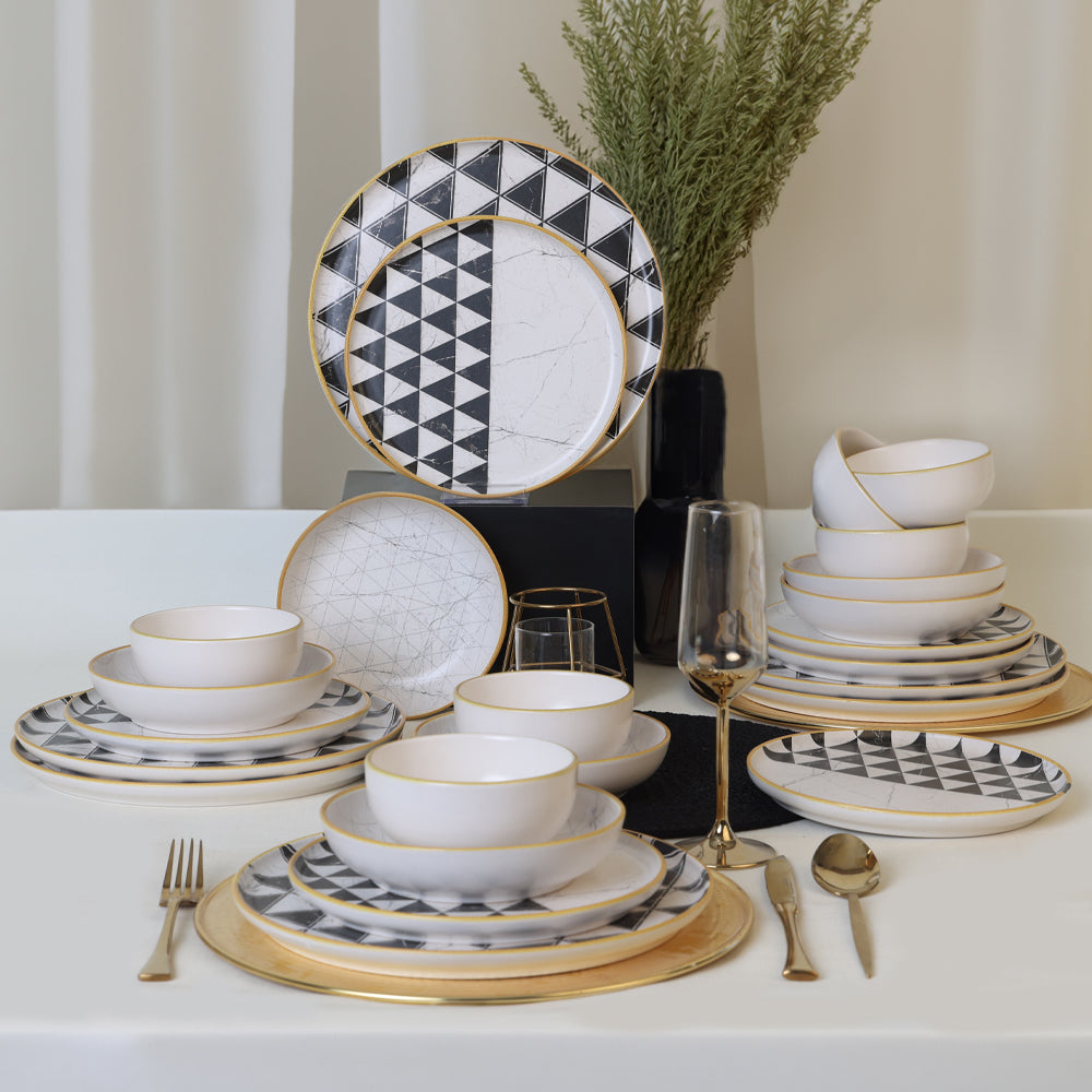Trigon Dinner Set 24 Pieces 6 Person