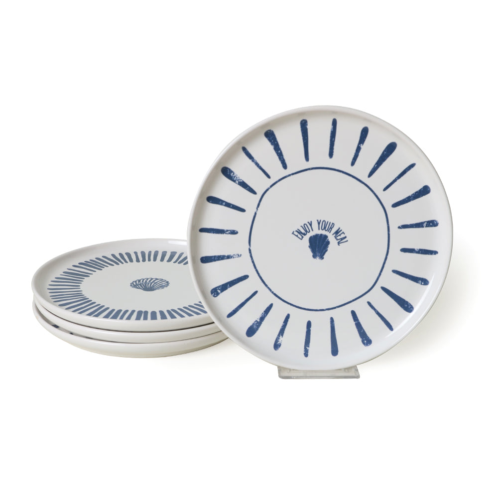 Ocean Muse Nordic Cake Plate 22 Cm 4 Pieces