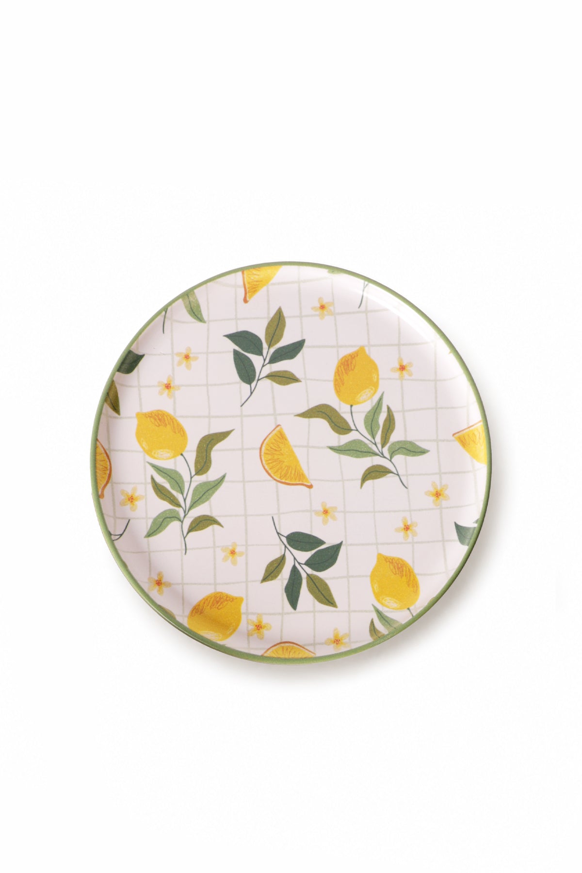 Lemon Nordic Plate 22 cm 4 Pieces