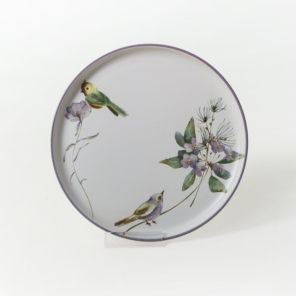 Purple Bloom Nordic Dinner Set 24 Pieces for 6 People