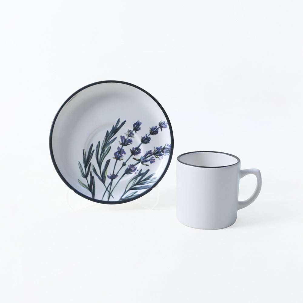 Flower Garden Nordic Coffee Set 12 Pieces 6 Person