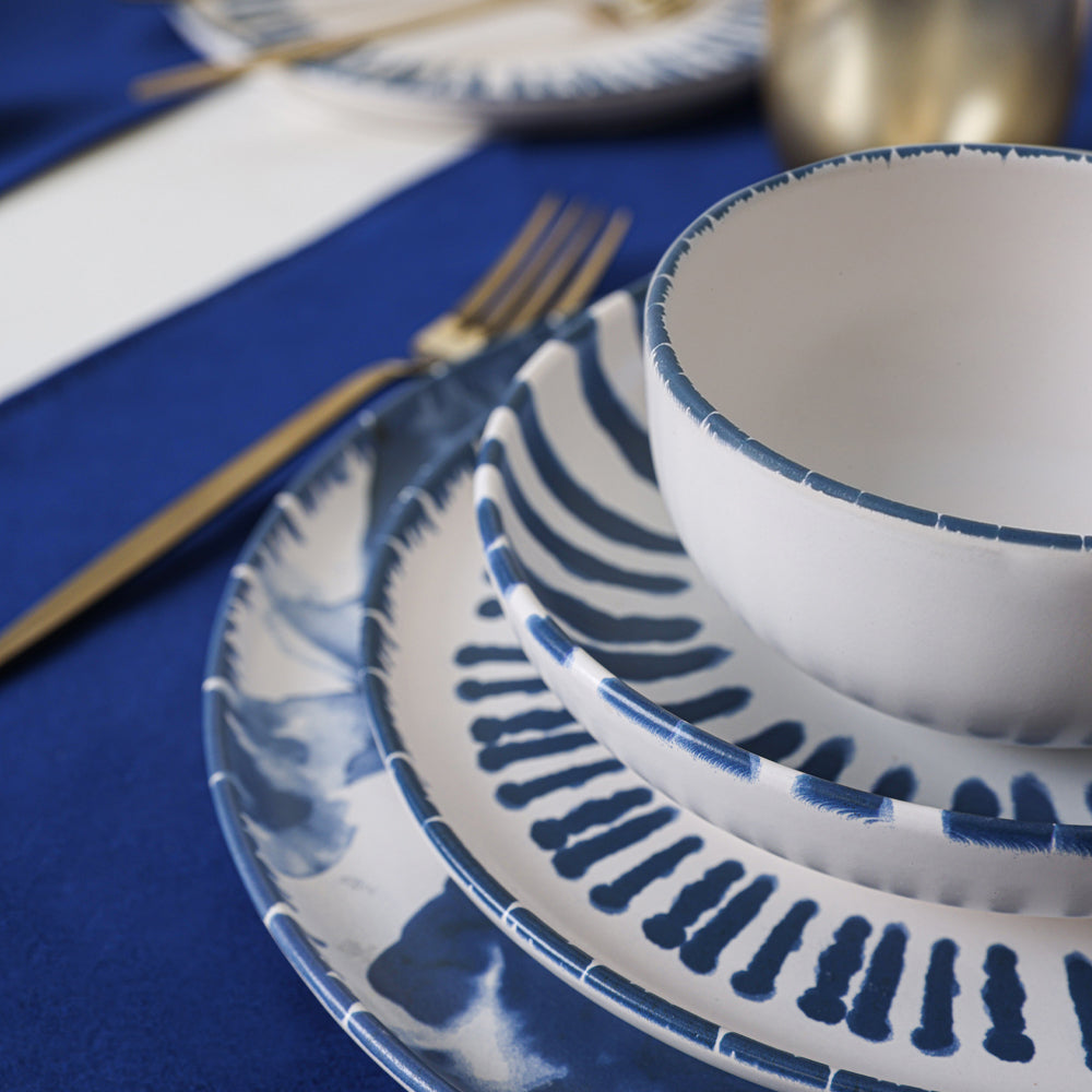 Azure Dinner Set 24 Pieces for 6 People