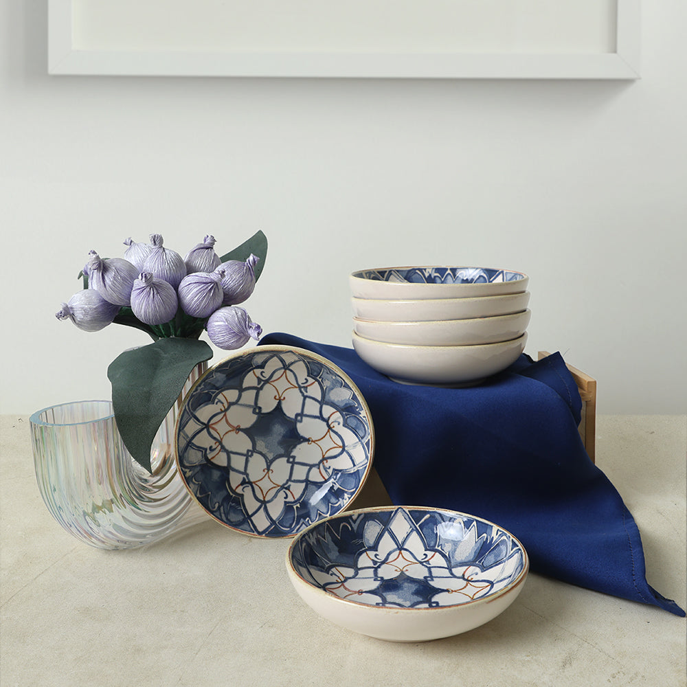 Wave Flow Snack Bowl 13 Cm 6 Pieces