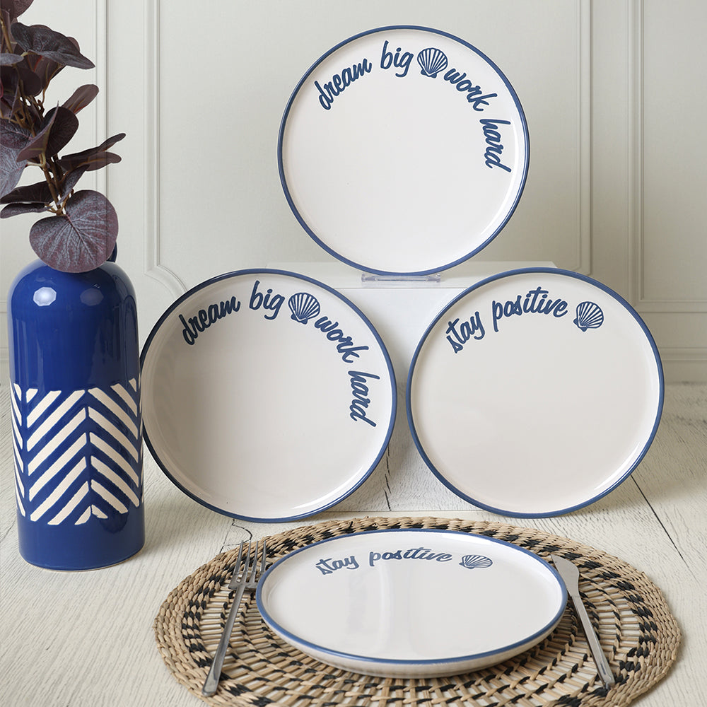 Ocean Muse Nordic Cake Plate 22 Cm 4 Pieces