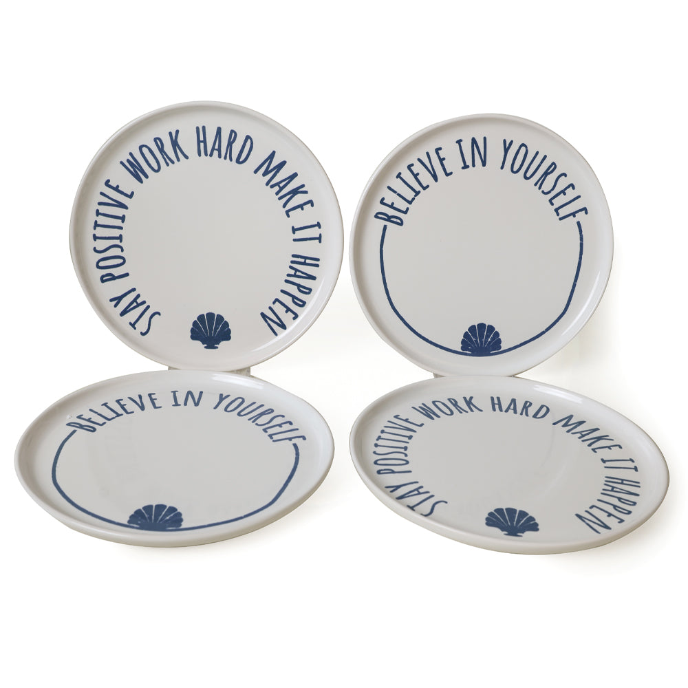 Ocean Muse Nordic Cake Plate 22 Cm 4 Pieces