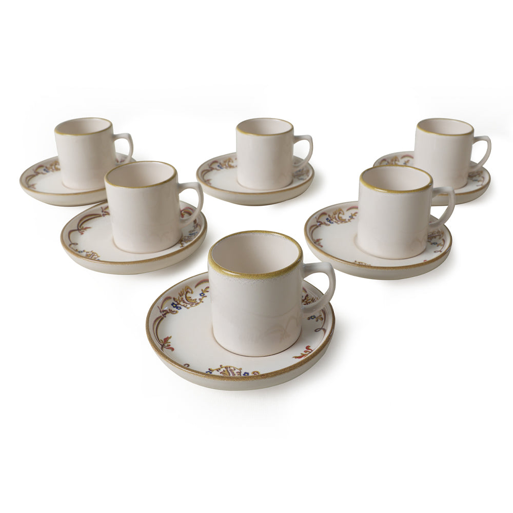 Bronze Bloom Nordic Coffee 6 Person Set