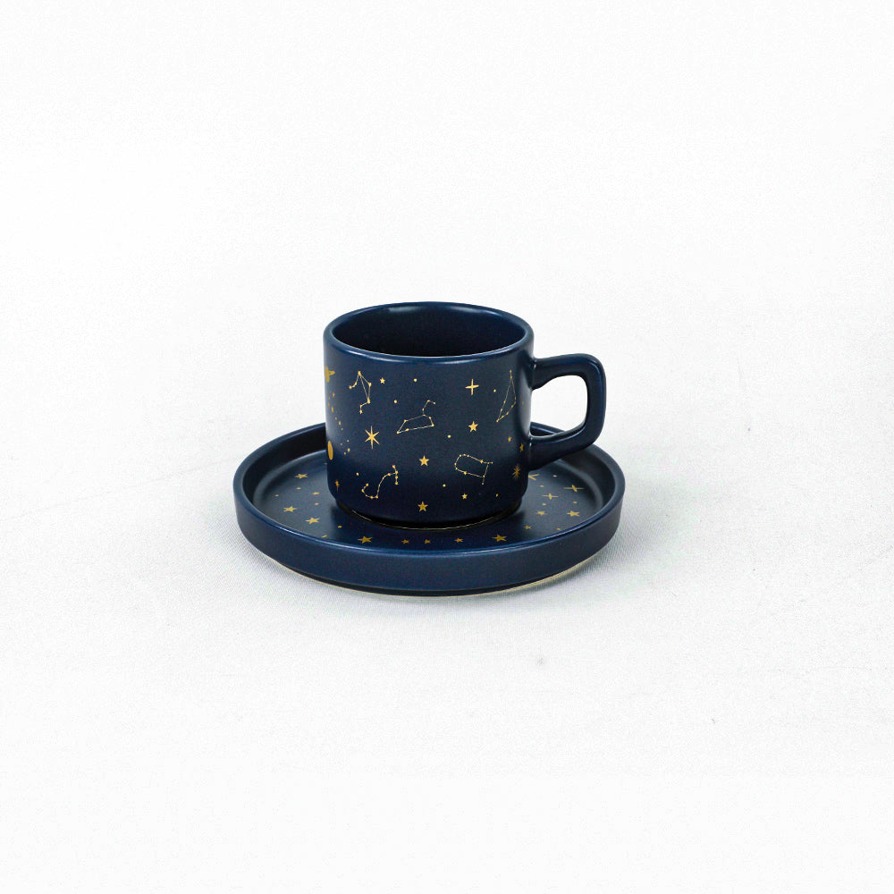 Astro Stackable Teacup Set 12 Pieces for 6 People