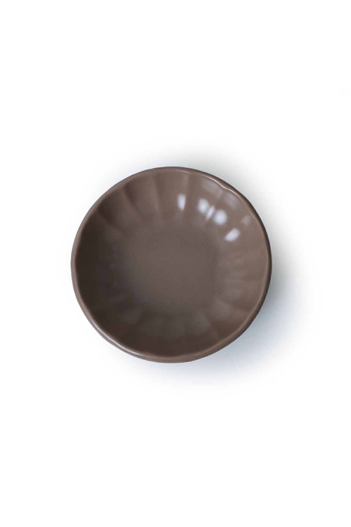 Matte Earth Taupe Sirius Snack Bowl 12 cm 6 Pieces
