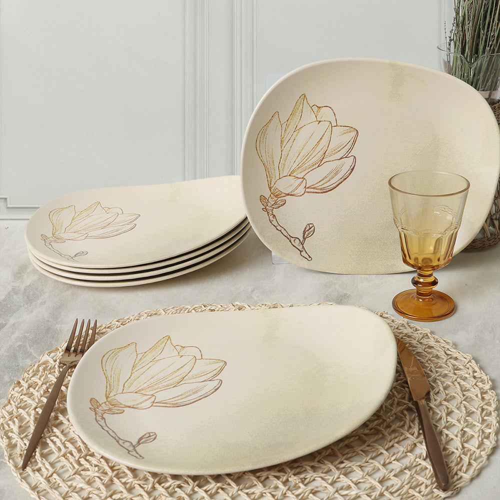 Vintage Bloom Isabella Serving Plate 30 Cm 6 Pieces