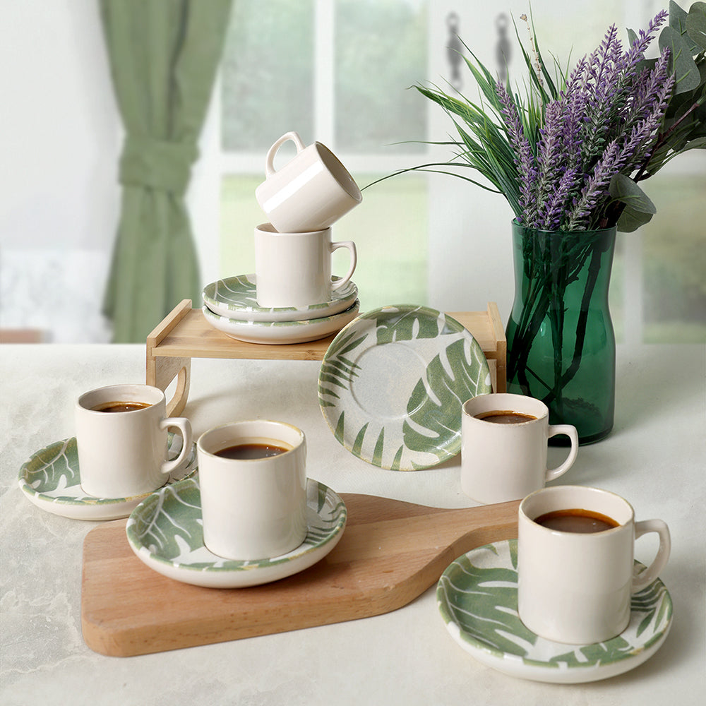 Forest Nordic Coffee Set 12 Pieces 6 Person