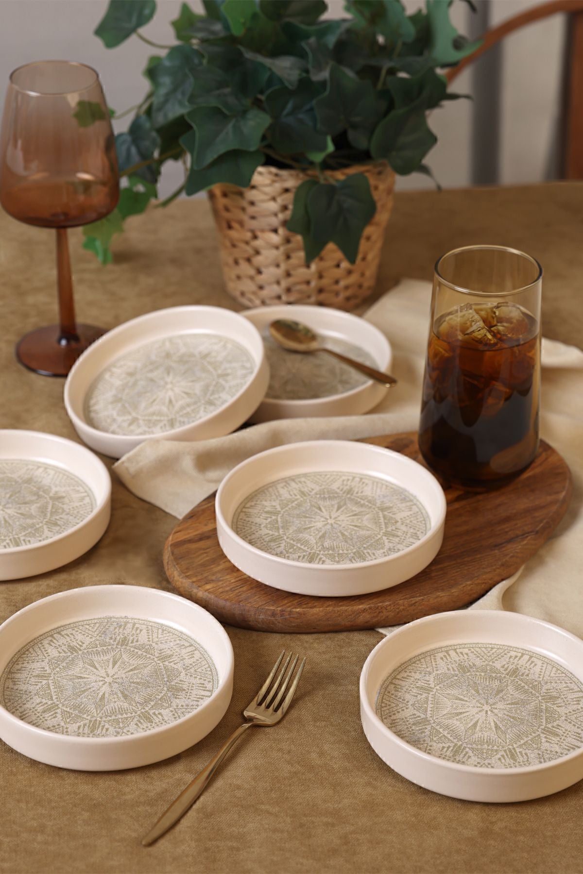 Groundlace Stackable Snack Bowl 14 Cm 6 Pieces