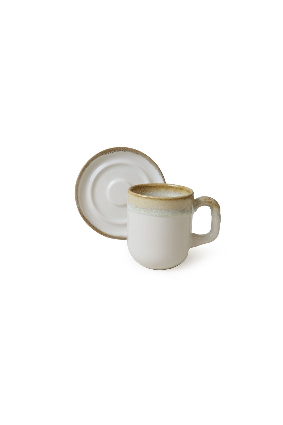 Shizen Blue/Cream Formart Coffee Set 8 Pieces for 4 People