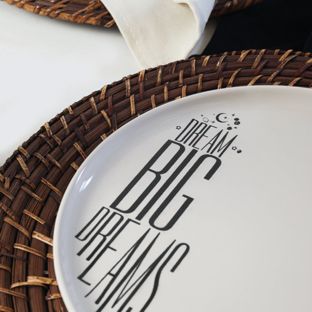 Dream & Cherrs Nordic Cake Plate 22 Cm 4 Pieces