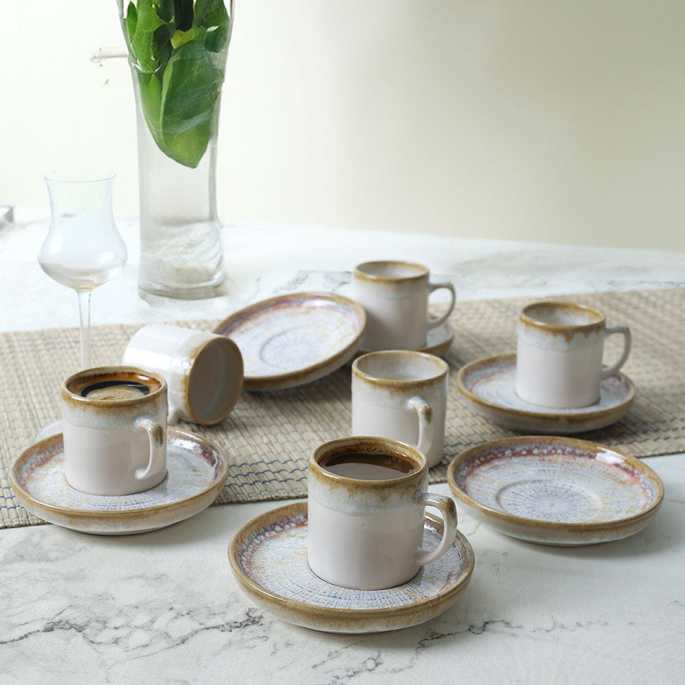 Hydra Nordic Coffee Set 12 Pieces 6 Person