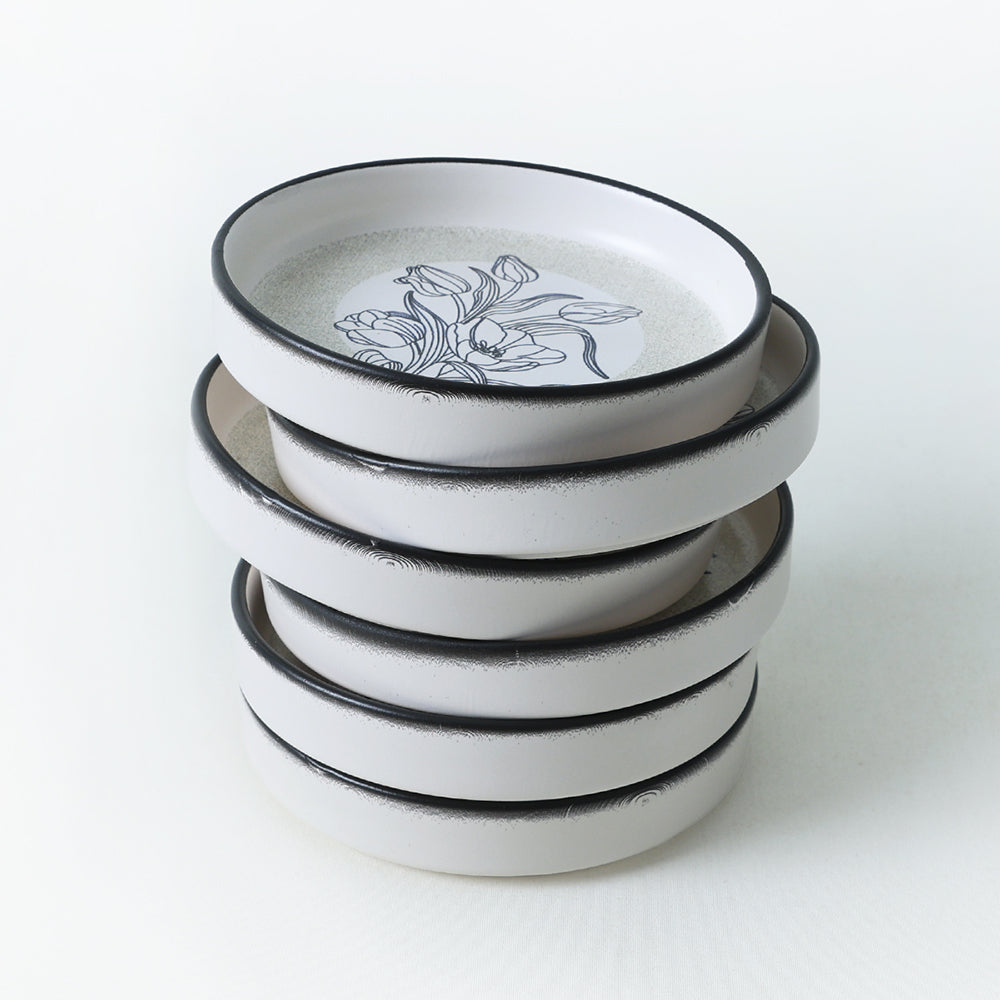 Shade Flowers Stackable Snack Bowl 14 Cm 6 Pieces