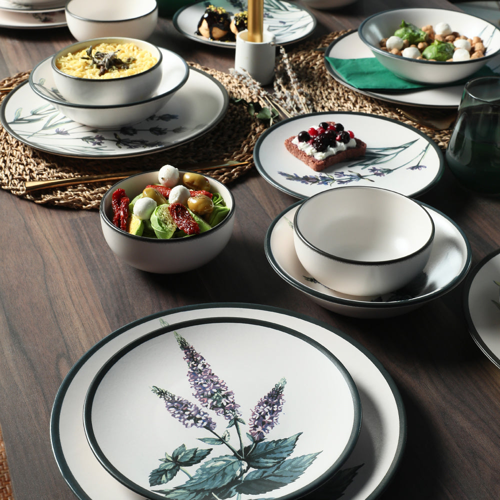 Flower Garden Dinner Set 24 Pieces 6 Person