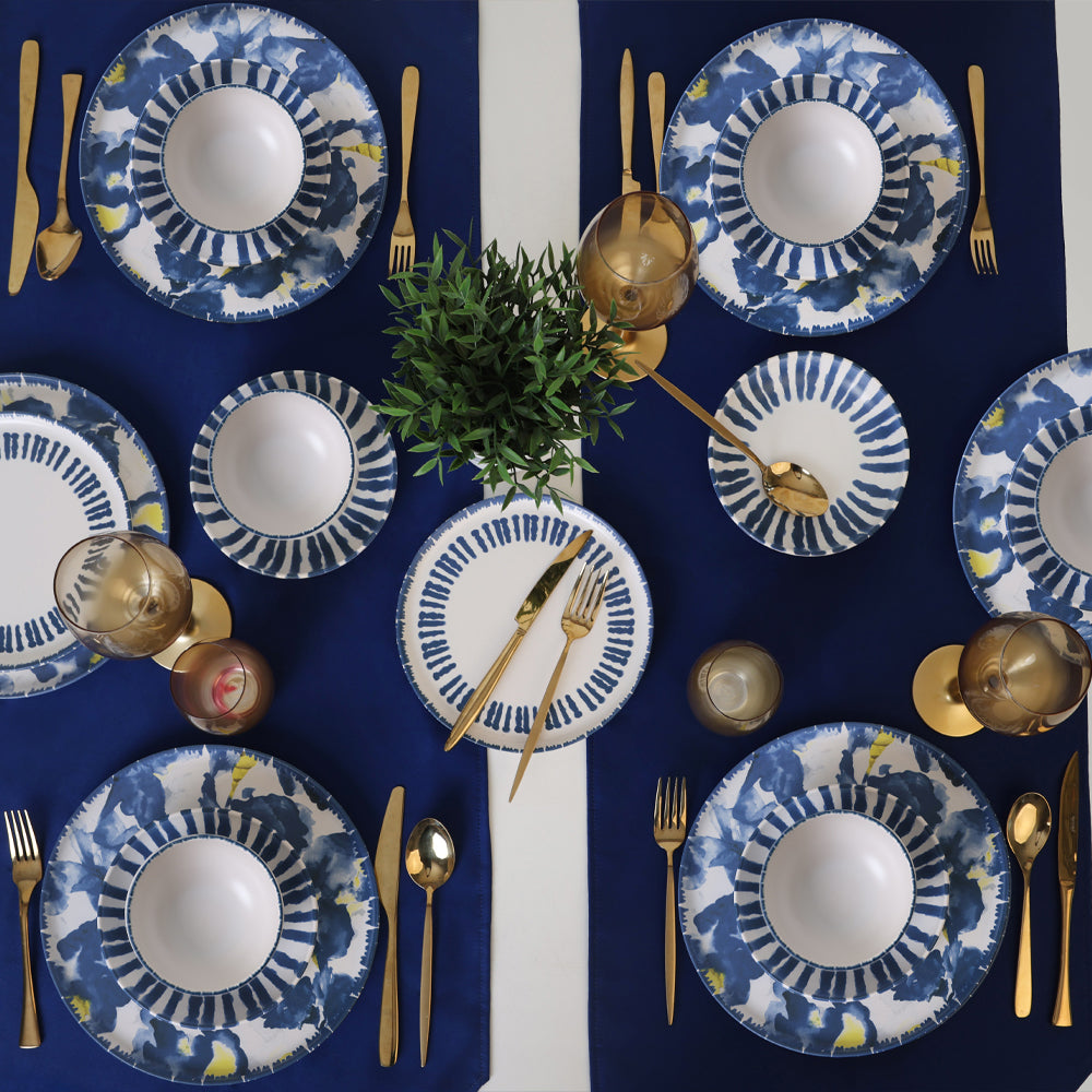 Azure Dinner Set 24 Pieces for 6 People