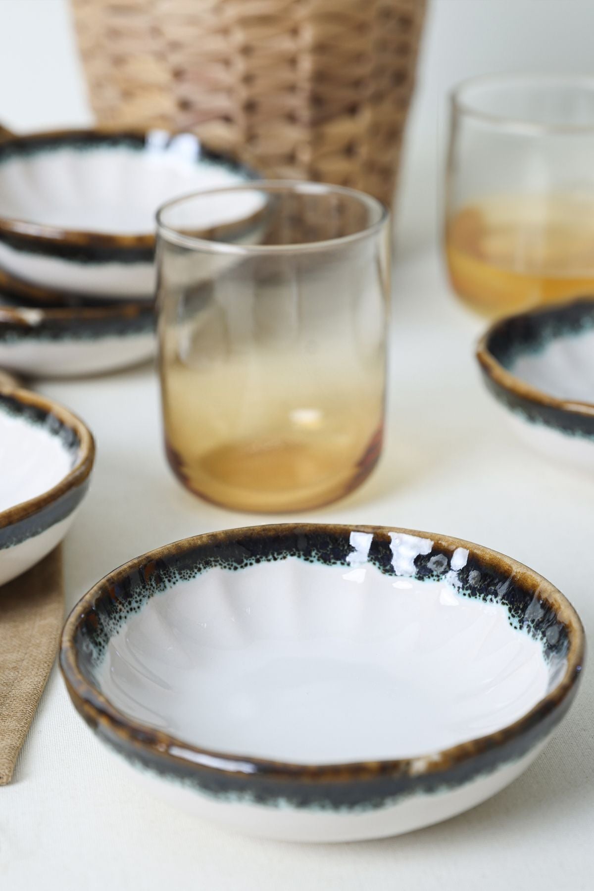 Cobalt Wave Sirius Snack Bowl 12 cm 6 Pieces