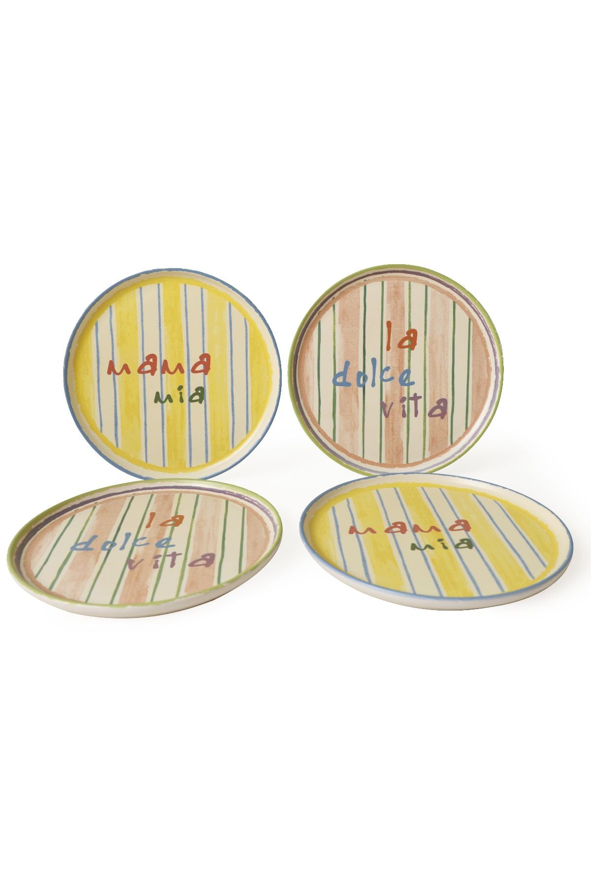 Mama Mia & La Dolce Vita Breakfast Set, 12 Pieces, for 4 People