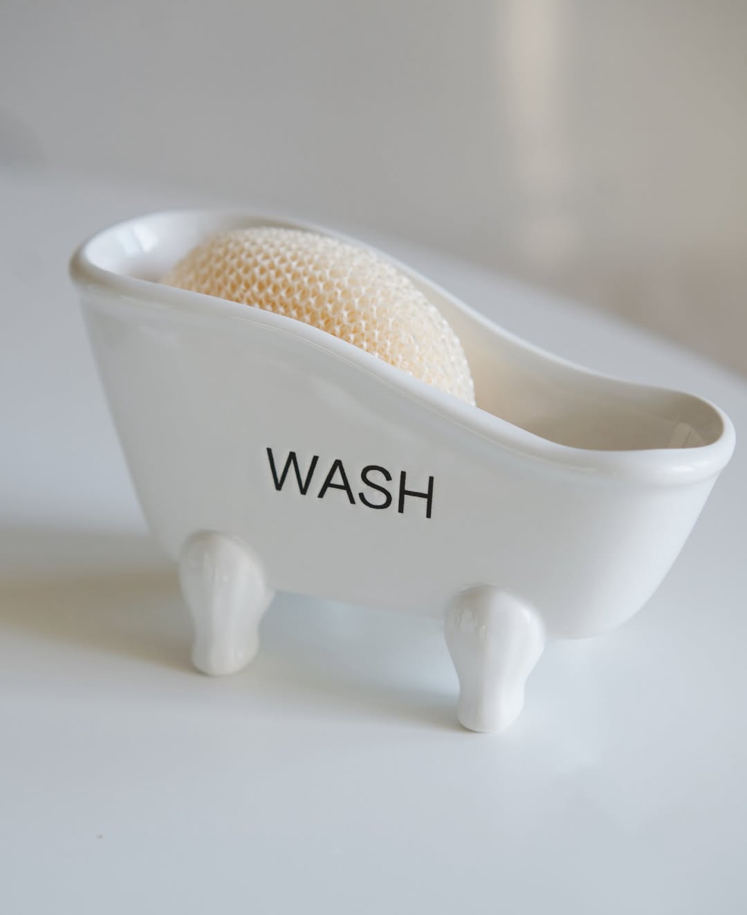 Ceramic liquid soap dispenser