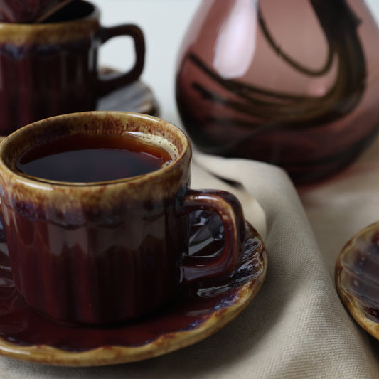 Shizen Plum Sirius Tea Set 12 Pieces for 6 People