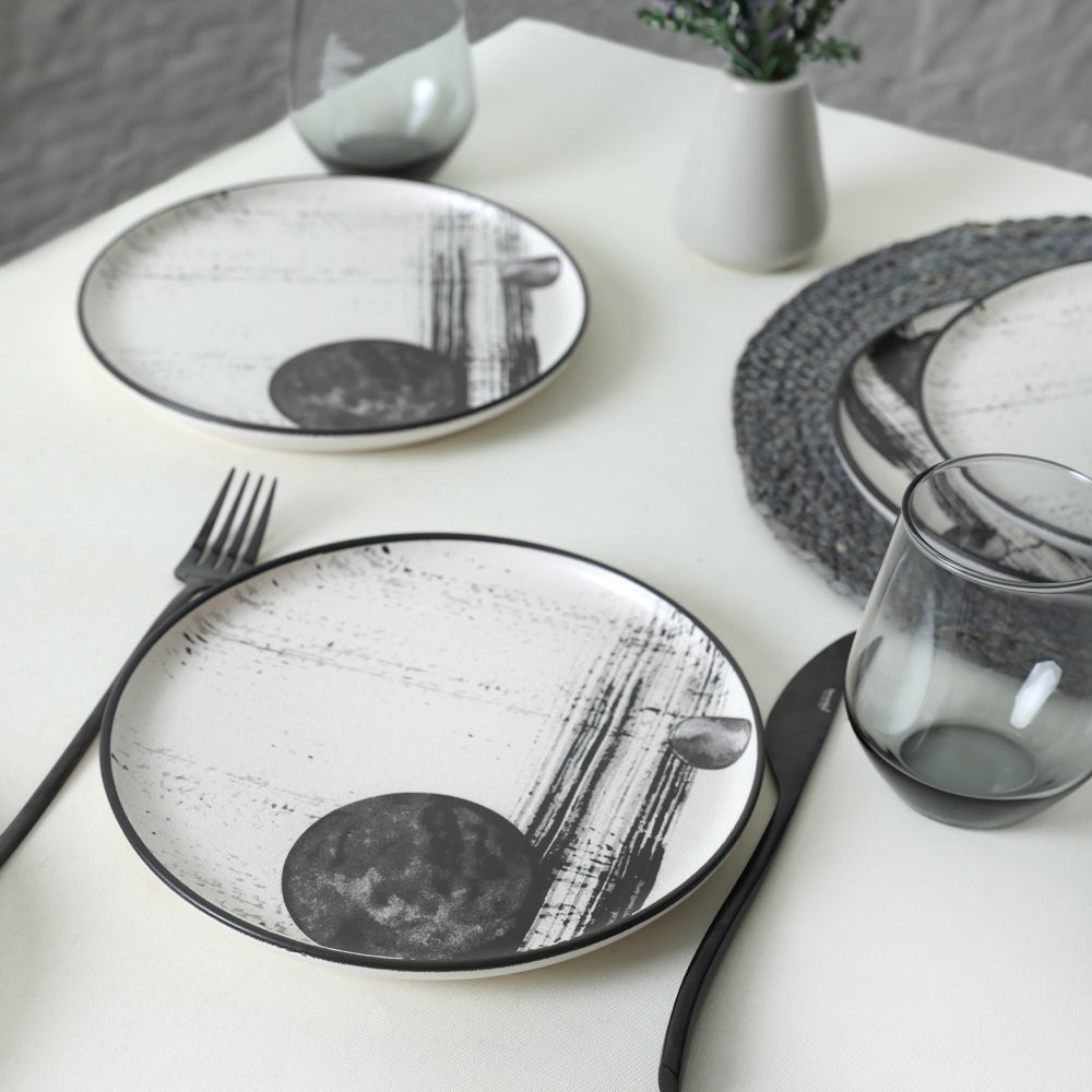 Keraart Shadowy Nordic Cake Plate 22 Cm 6 Pieces