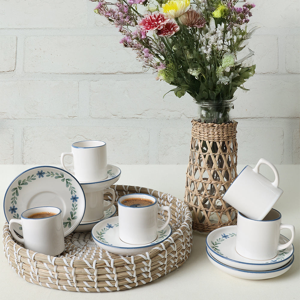 Daphne Nordic Coffee Set 12 Pieces 6 Person