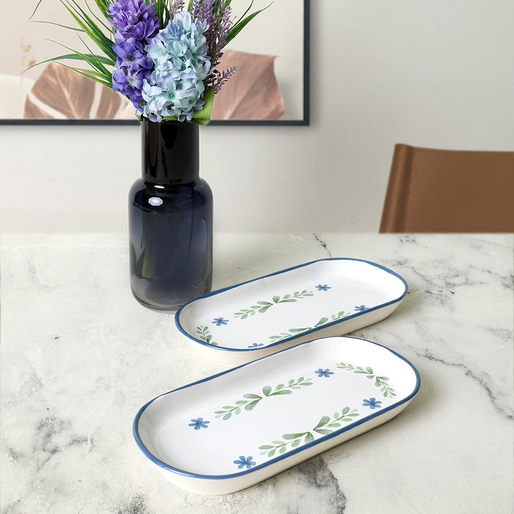 Daphne Noyan Boat Plate 26 Cm 2 Pieces