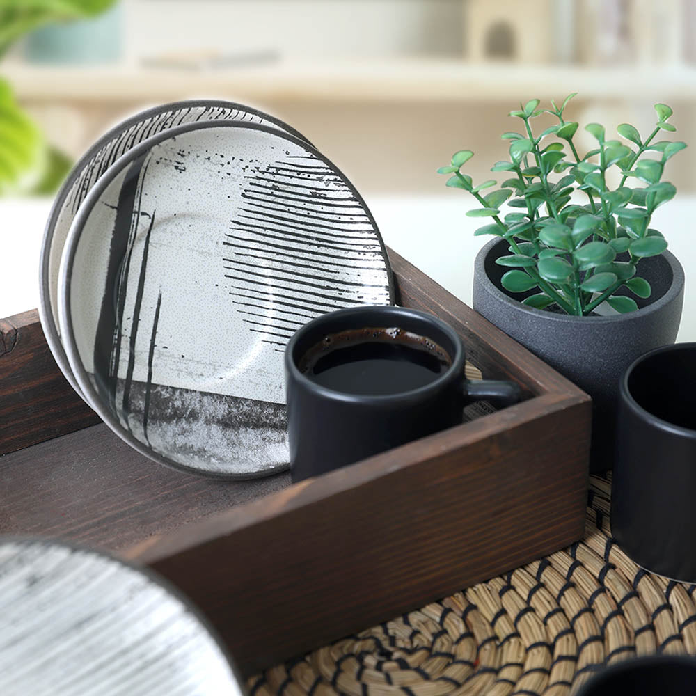 Shadowy Nordic Coffee Set 12 Pieces 6 Person