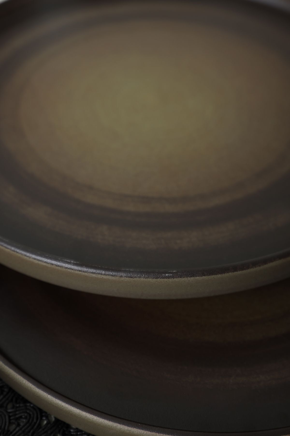 Vintage Stackable Serving Plate 27 cm 6 Pieces
