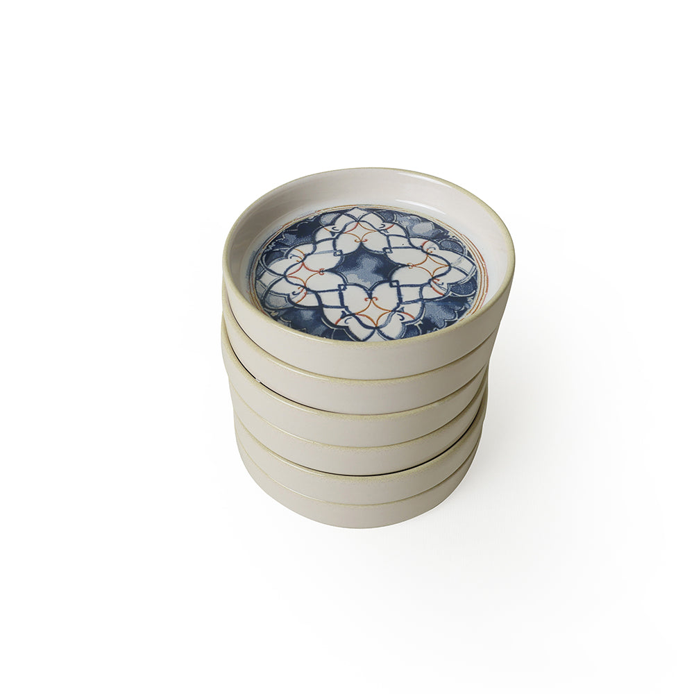 Wave Flow Stackable Snack Bowl 14 Cm 6 Pieces