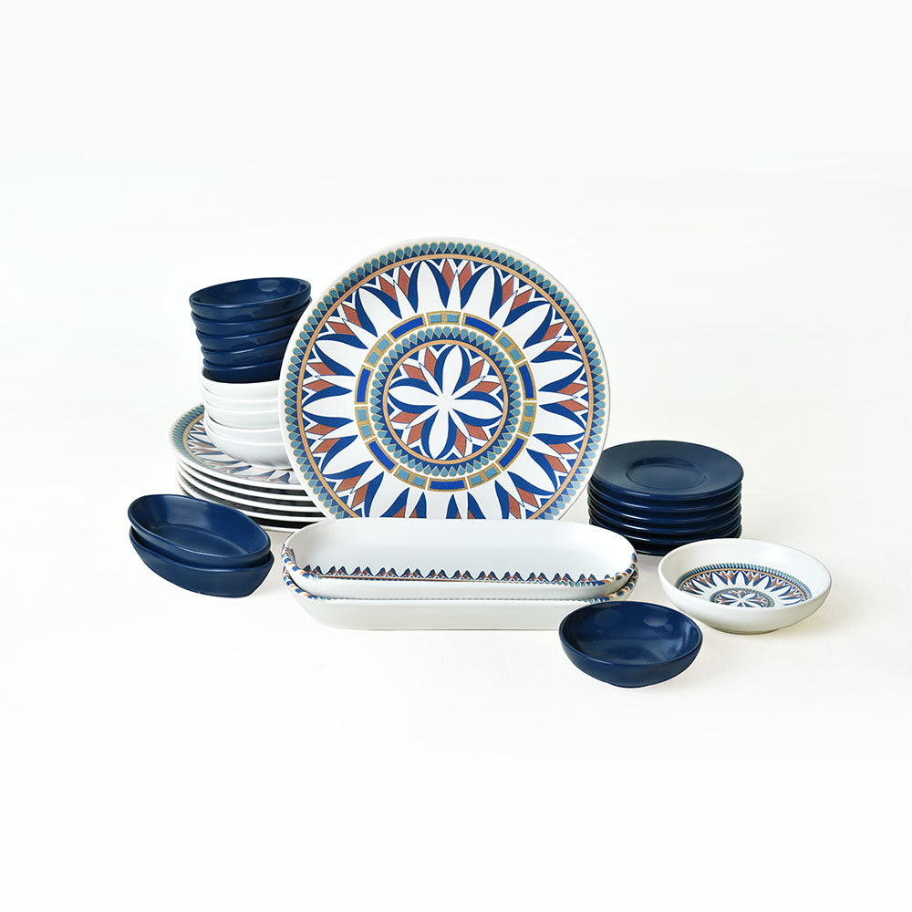 Ruby Breakfast Set 28 Pieces 6 Persons