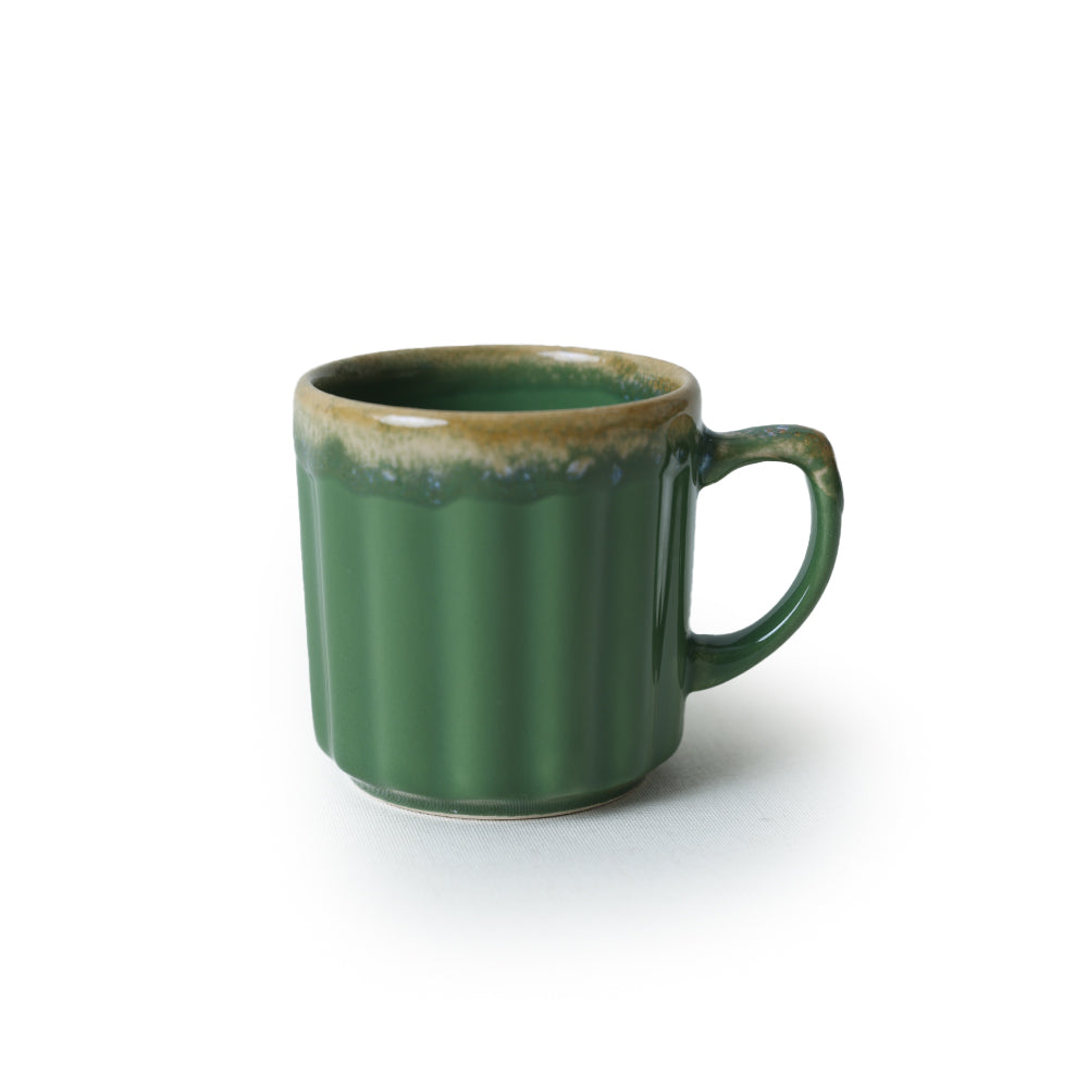Shizen Green Sirius Coffee Set 12 Pieces 6 Person
