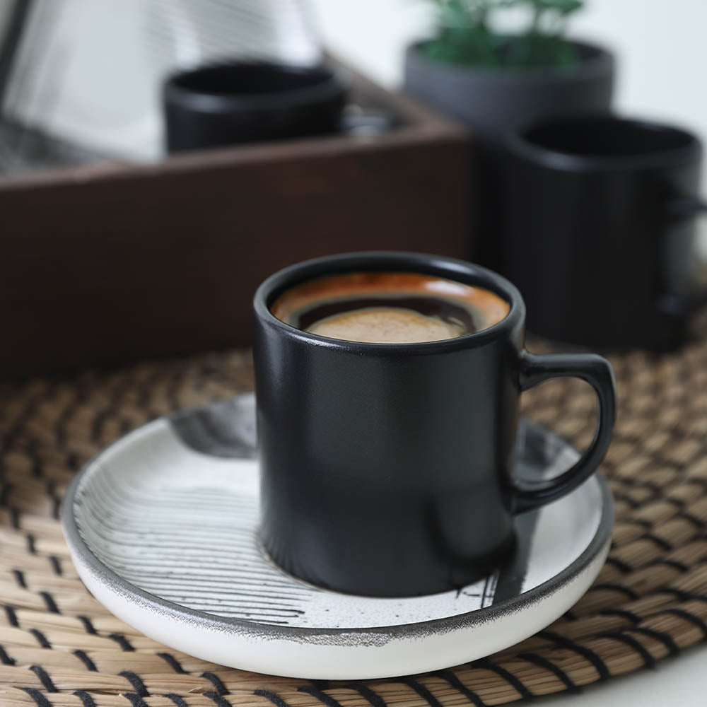 Shadowy Nordic Coffee Set 12 Pieces 6 Person