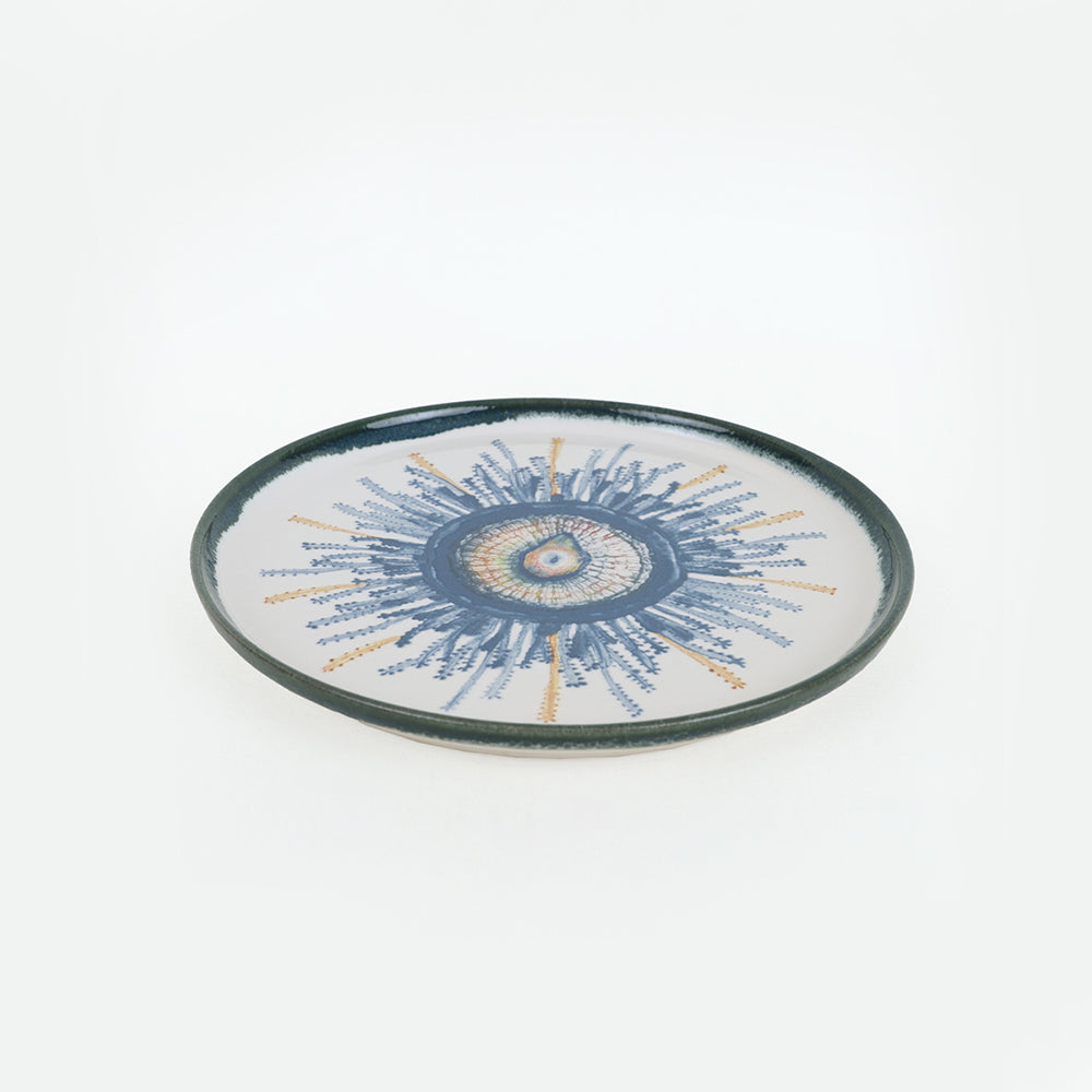 Hydra Nordic Cake Plate 22 Cm 6 Pieces