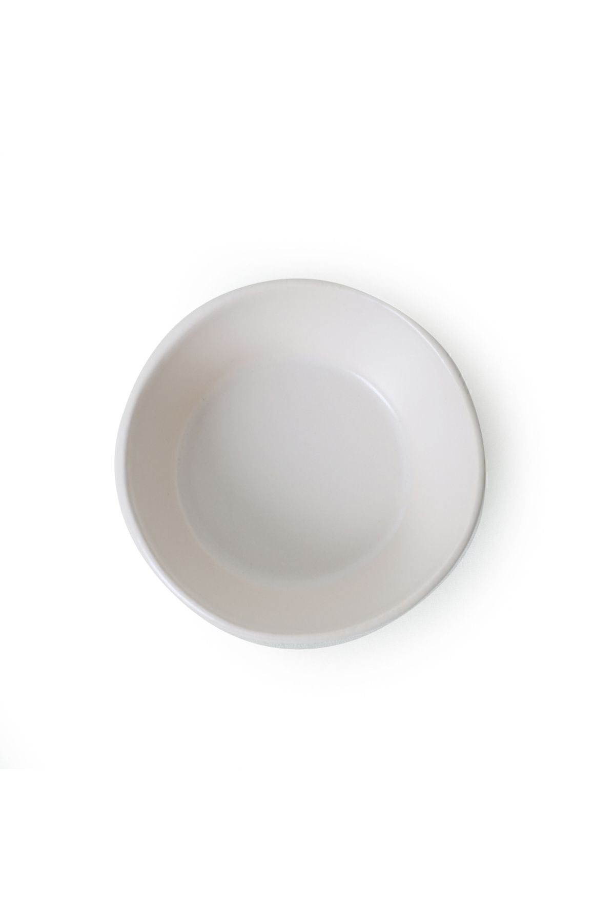 Matte Cream Crystal Snack Bowl 12 cm 6 Pieces