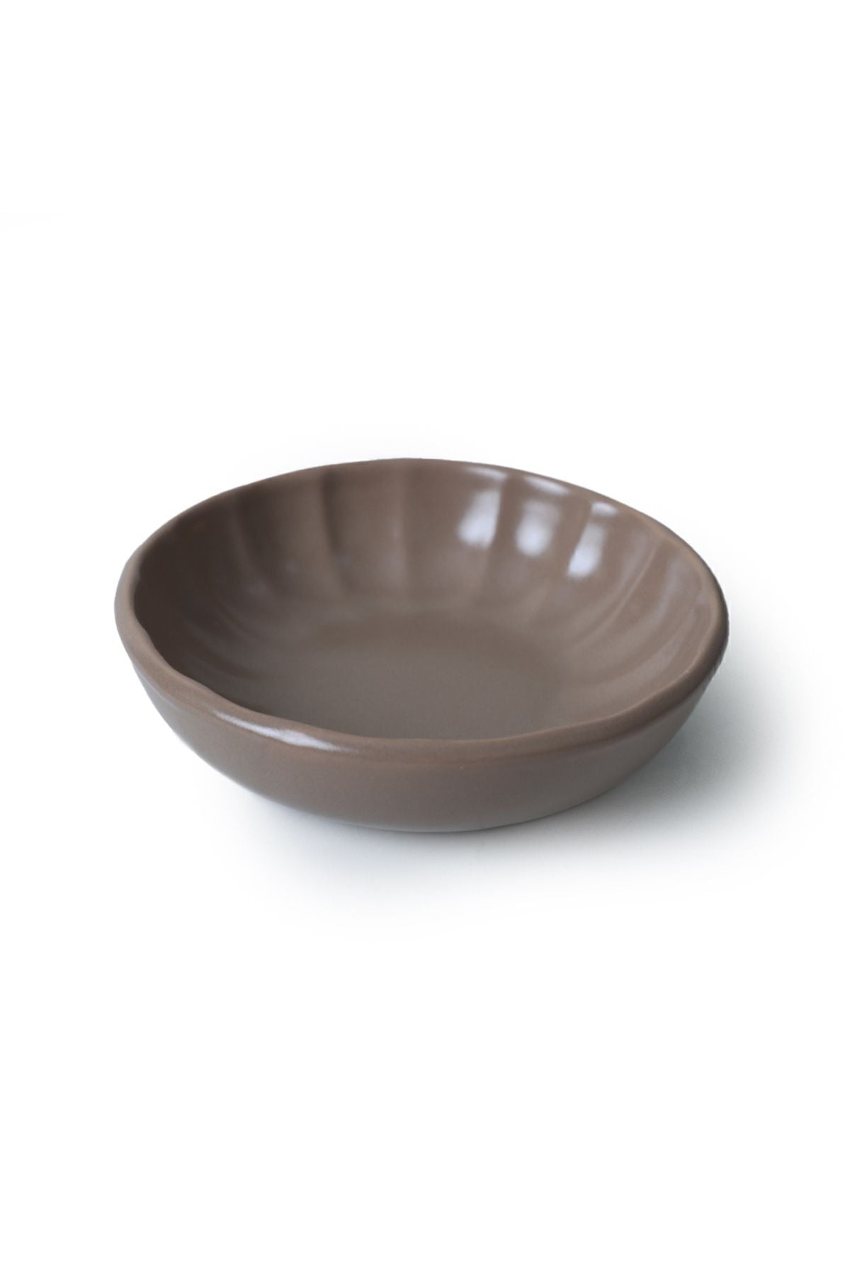 Matte Earth Taupe Sirius Snack Bowl 12 cm 6 Pieces