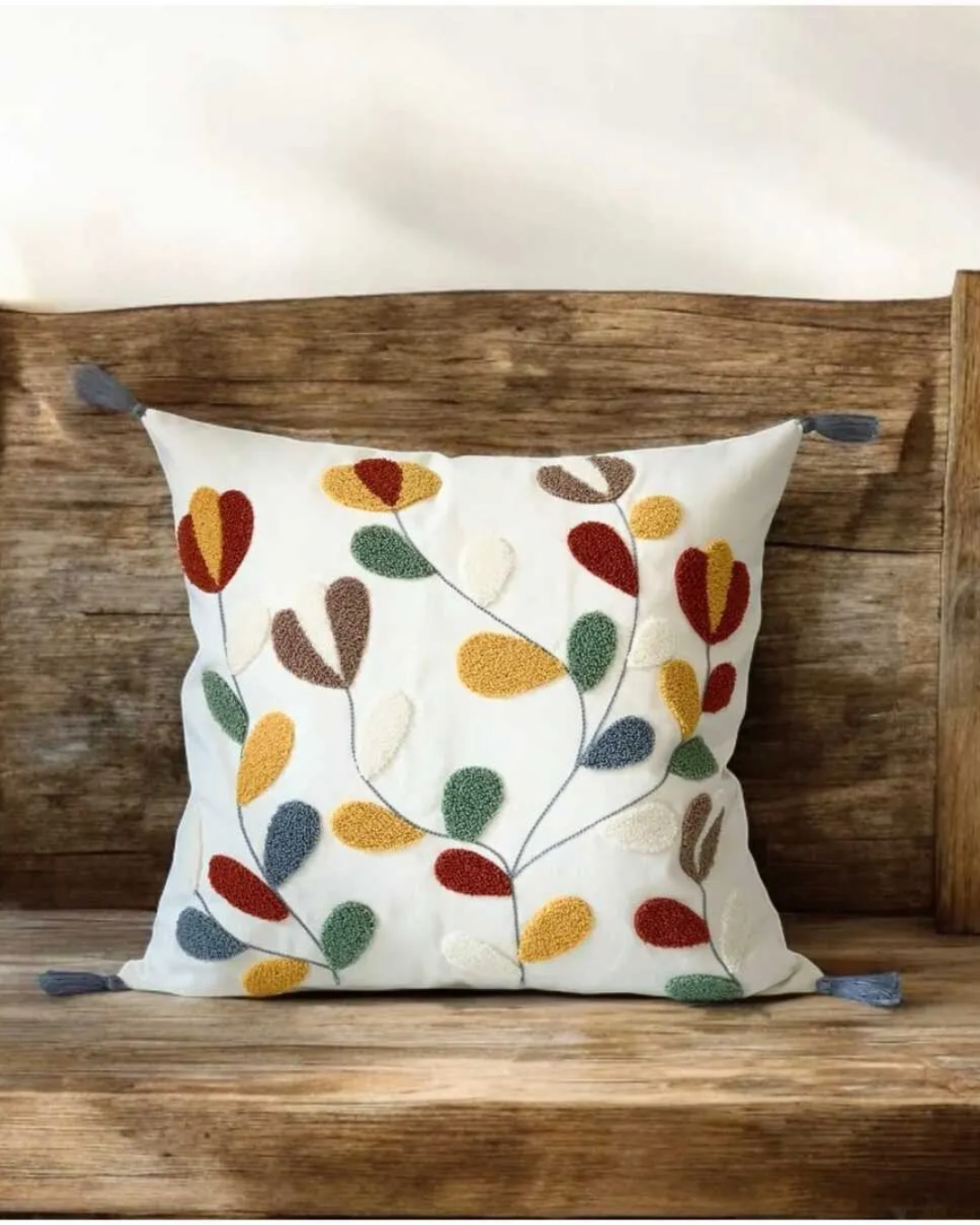 2 Piece Punch Pillow Cover 100% Cotton