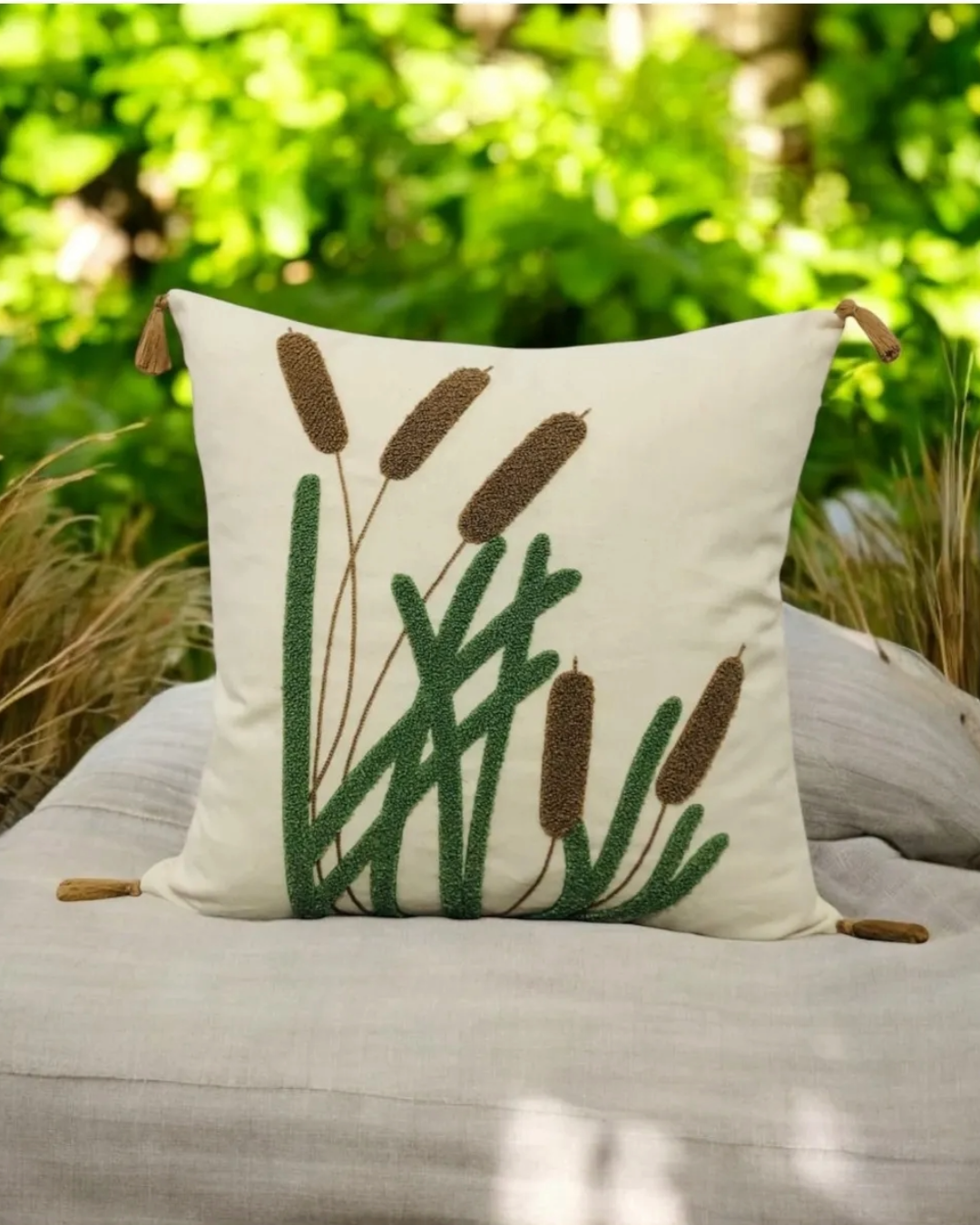 2 Piece Punch Pillow Cover 100% Cotton
