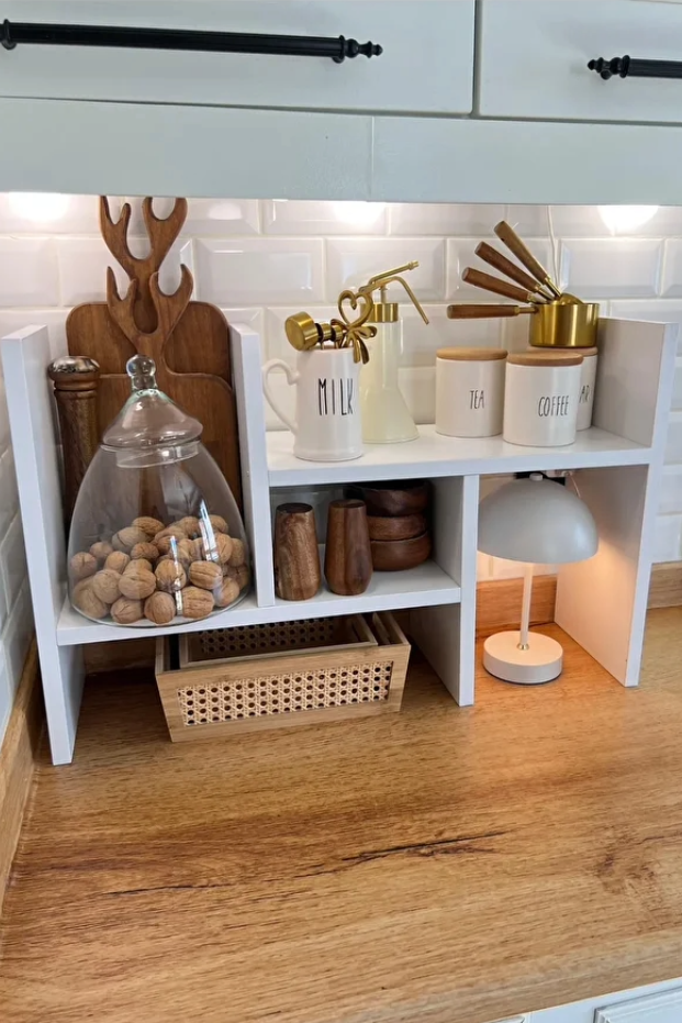 2 Piece Adjustable Shelf